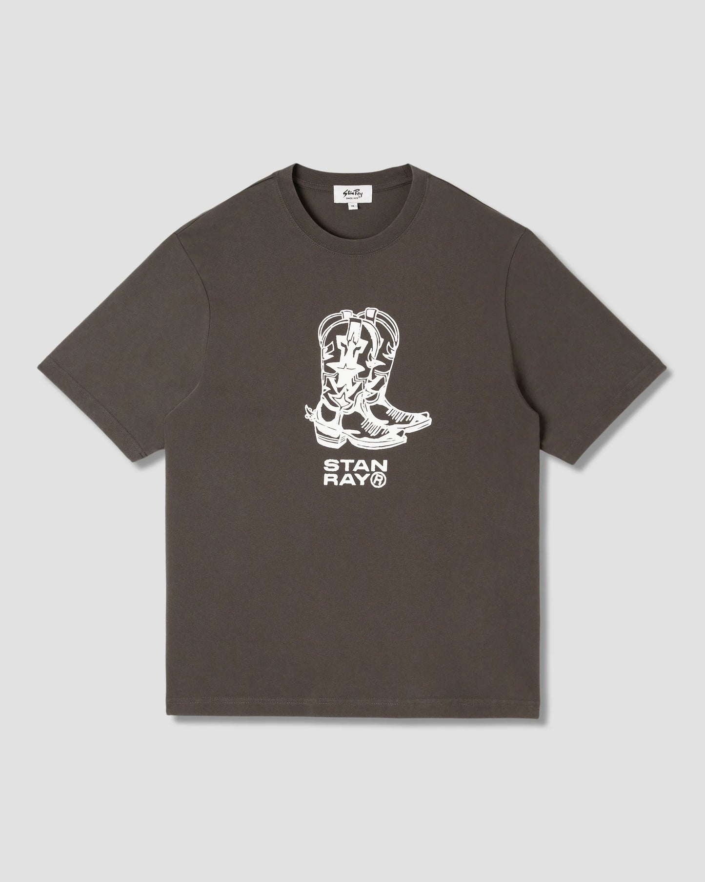STAN RAY BOOTS TSHIRT WASHED BLACK