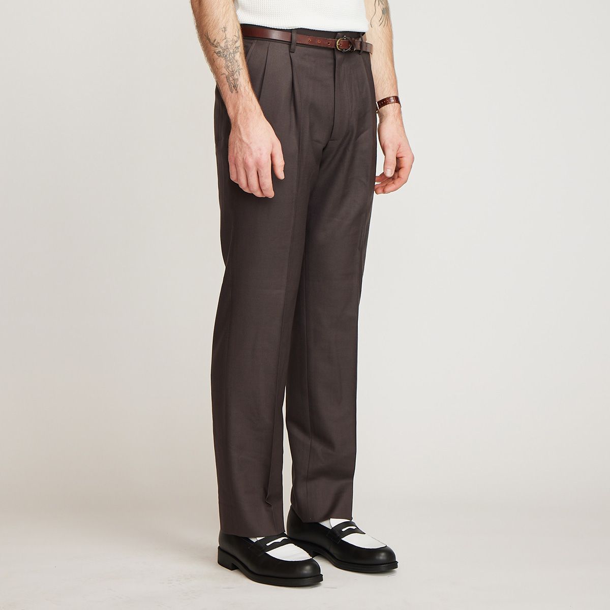 BROTHERWOLF TROPEZ PANTS BROWN