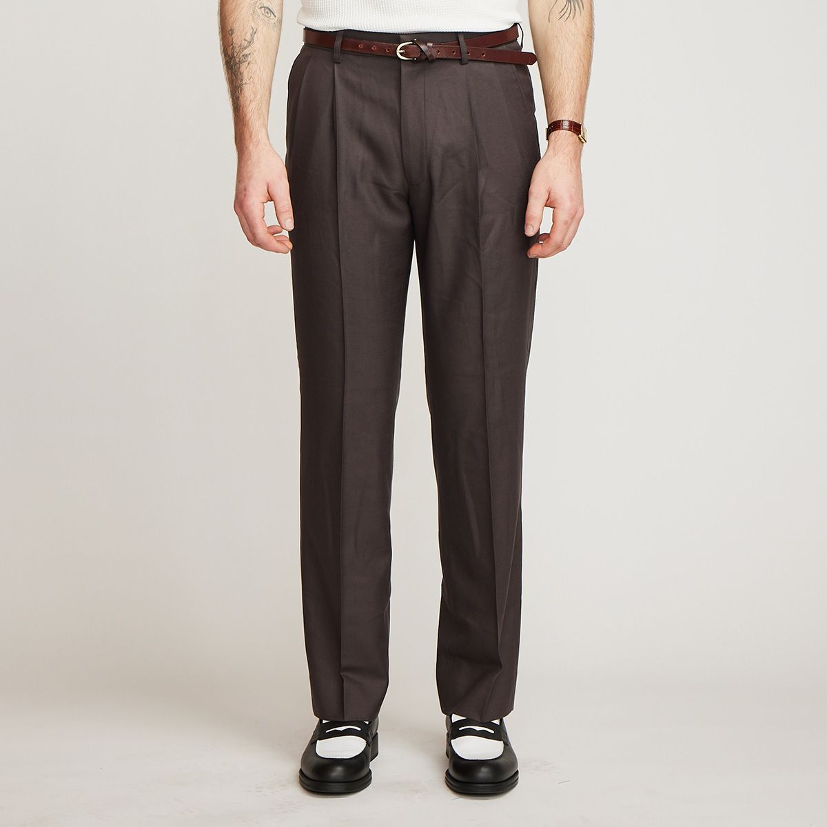 BROTHERWOLF TROPEZ PANTS BROWN