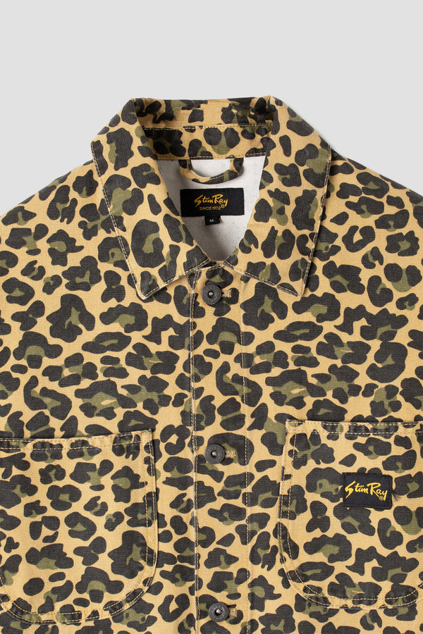 STAN RAY COVERALL JACKET (LEOPARD CAMO)