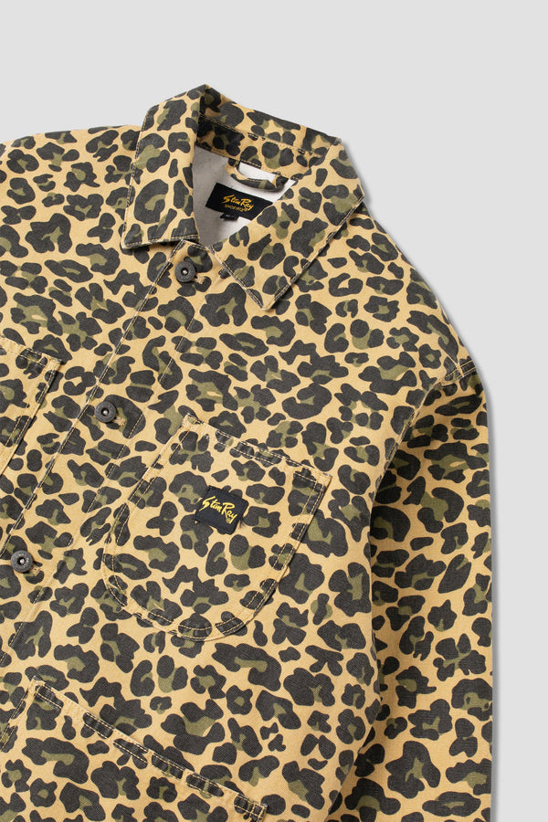 STAN RAY COVERALL JACKET (LEOPARD CAMO)