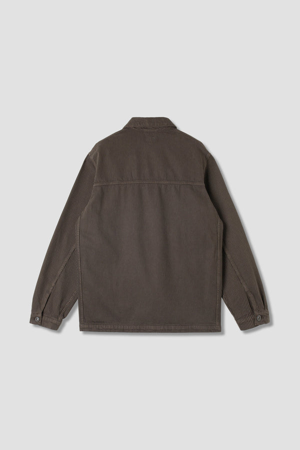 STAN RAY COVERALL JACKET (OVERDYED CHARCOAL HICKORY)