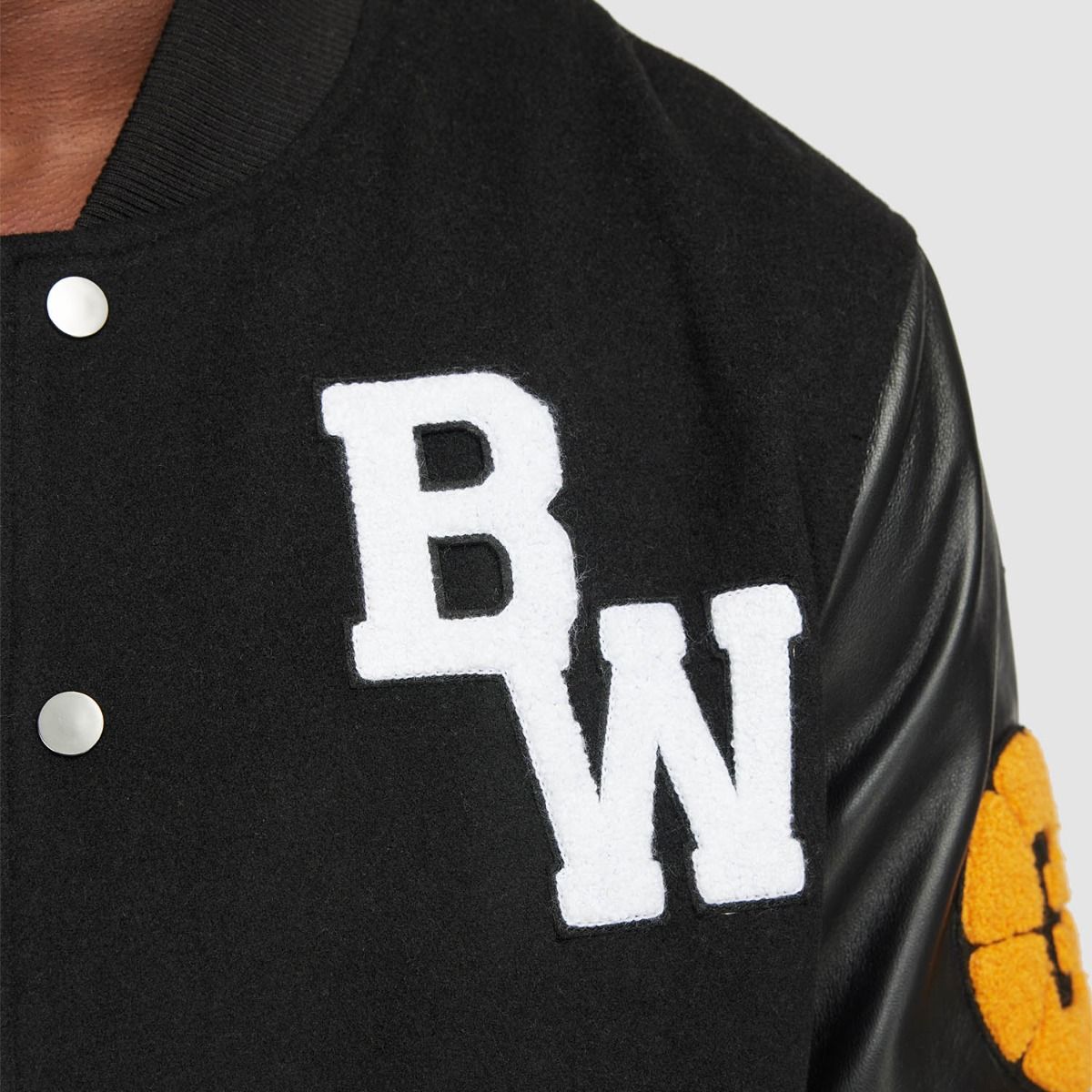 BROTHERWOLF LEAGUE VARSITY BOMBER JACKET